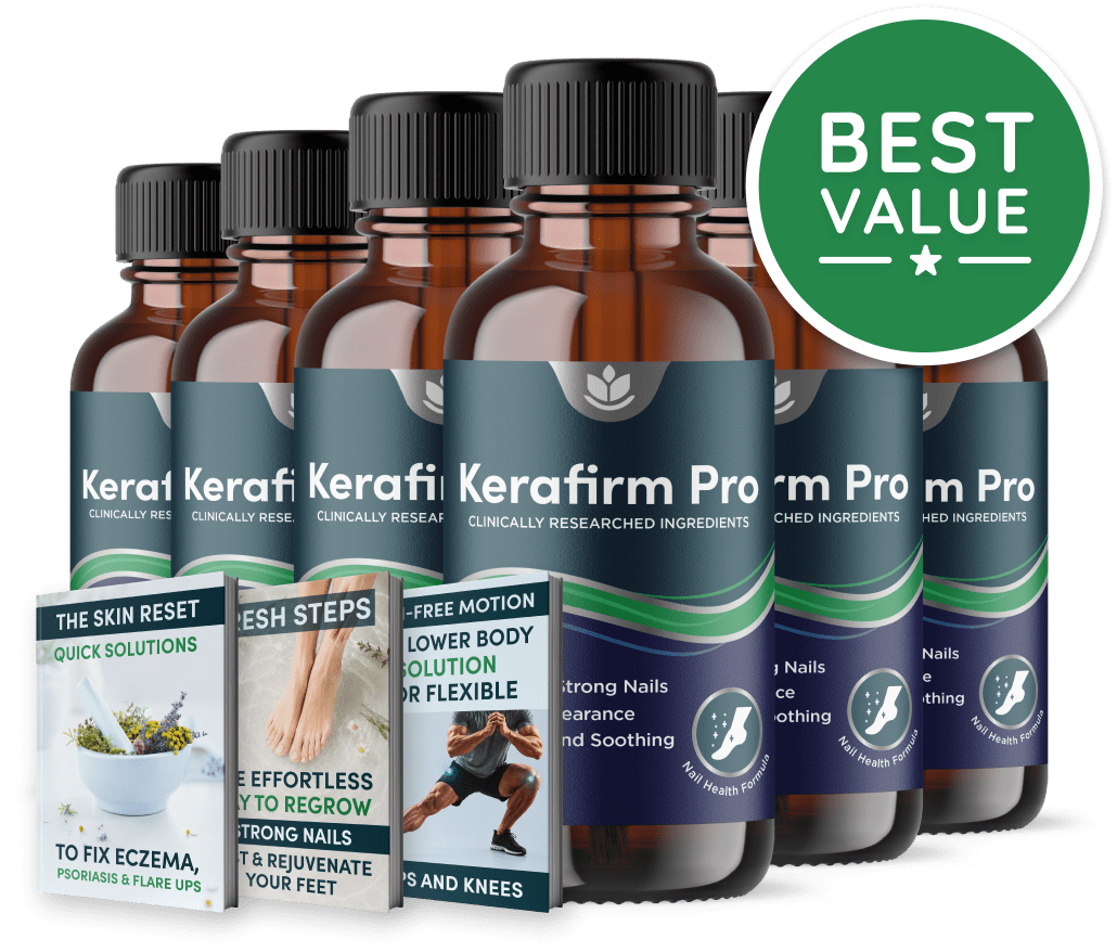 Six bottles of KeraFirm Pro